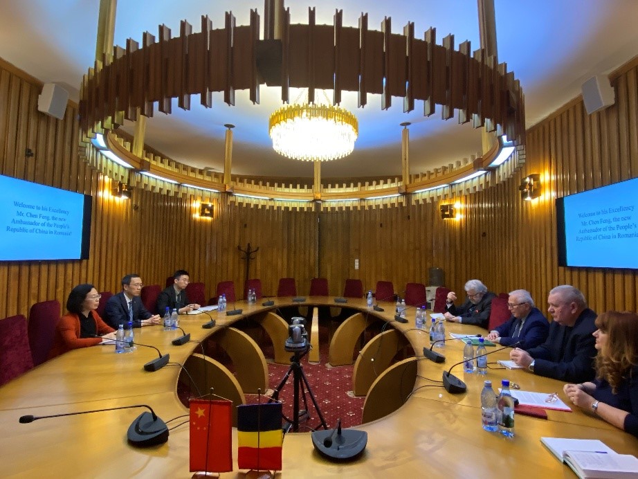 COMUNICAT VIZITA AMBASADOR CHINA LA ASAS